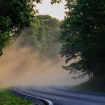 humid-foggy-road-in-the-forest-in-blue-ridge-parkway-virginia